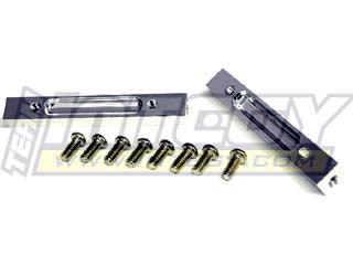 Billet Machined Bulkhead Brace (2) for HPI 1/8 Savage-X, 21 & 25 Monster Truck