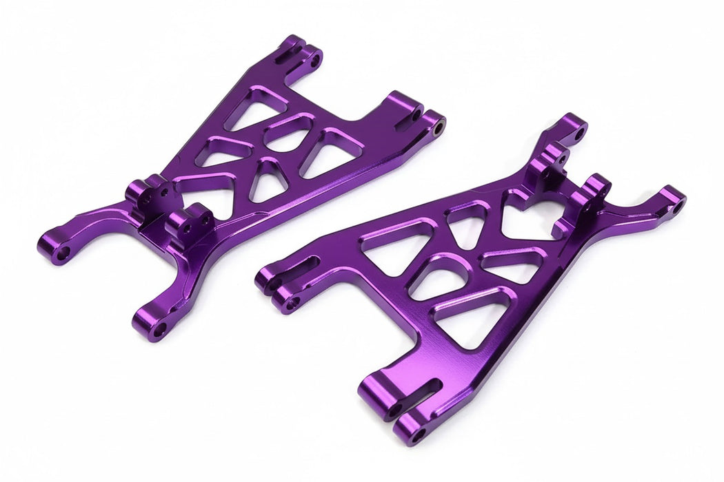 Billet Machined Alloy Lower Arms for HPI 1/8 Savage-X, 21 & 25 Monster Truck