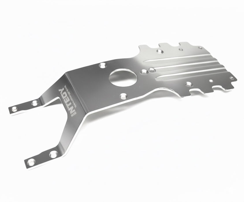 Billet Machined Front-Mid Skid Plate for Team Associated 1/8 MGT Monster Truck