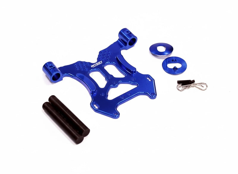 Billet Machined Rear Shock Tower for Team Associated 1/8 SC8 Short Course Truck