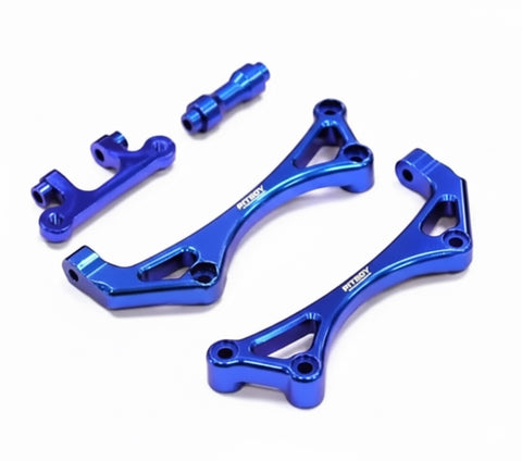 Billet Machined Front Bumper Mount (2) for Associated 1/8 SC8 Short Course Truck