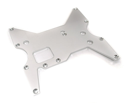 Billet Machined Alloy Center Bottom Plate for Losi 1/8 LST, LST2 & Aftershock