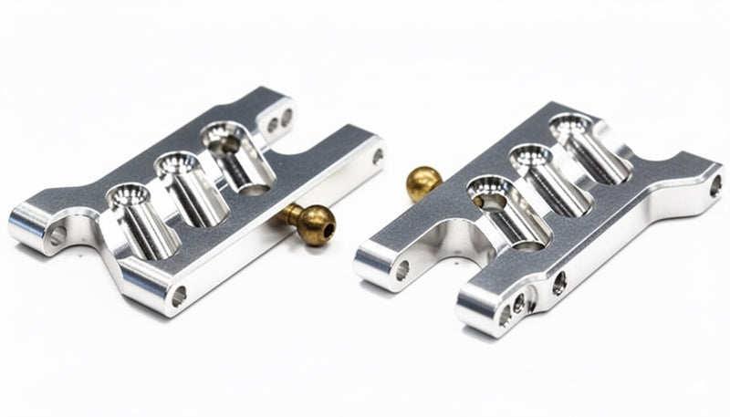 Billet Machined Alloy Lower Arms for Associated 1/18 SC18 Short Course Truck