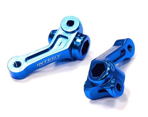 Billet Machined Alloy Steering Blocks for Associated 1/10 GT2 Offroad Truck