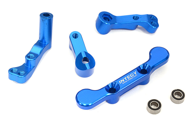 Billet Machined Steering Saver + Bell Crank w/ Ball Bearings for Associated GT2