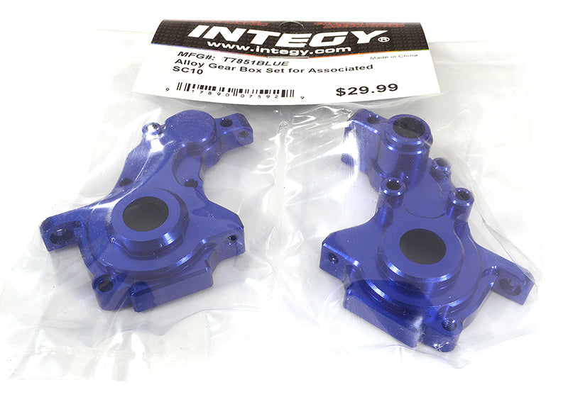 Alloy Gear Box Set for Associated SC10 2WD (Associated 9826 Only)