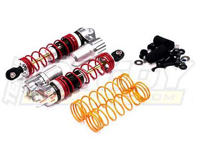 Billet Machined Front Piggyback Shock Set (2) for Associated SC10 (L=87mm)