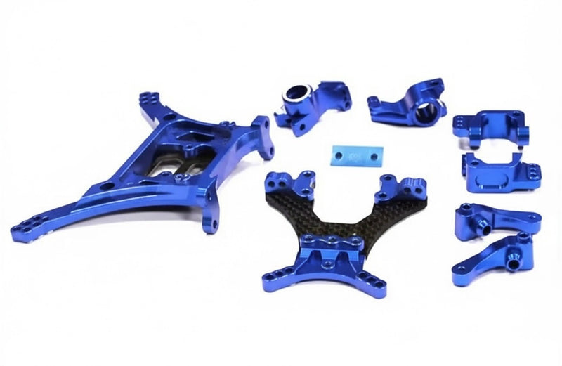 Billet Machined PRO Alloy Conversion Set for Associated SC10 2WD