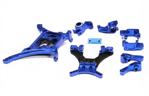 Billet Machined PRO Alloy Conversion Set for Associated SC10 2WD