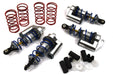 Billet Machined MSR6 Silver Piggyback Shock (4) for Traxxas 1/10 Jato (L=81mm)
