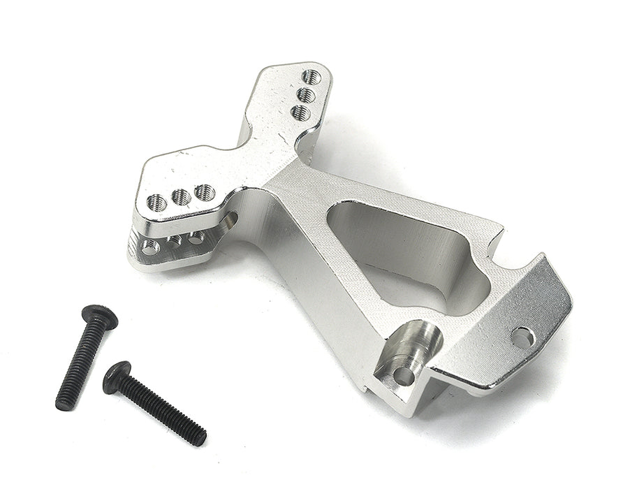 Billet Machined Silver Front Shock Tower for Traxxas 1/10 Jato