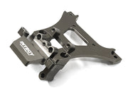 Billet Machined Alloy Front Bulkhead for Traxxas 1/10 Scale Jato - Grey Finish