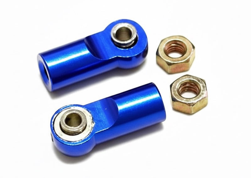 Alloy Ball End (2) 3mm Mounting Hole w/ M4 Thread (2) for Jato Shocks MSR6