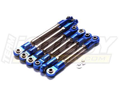 Titanium Turnbuckle Set (6) for Traxxas 1/10 Rustler 2WD & Stampede 2WD