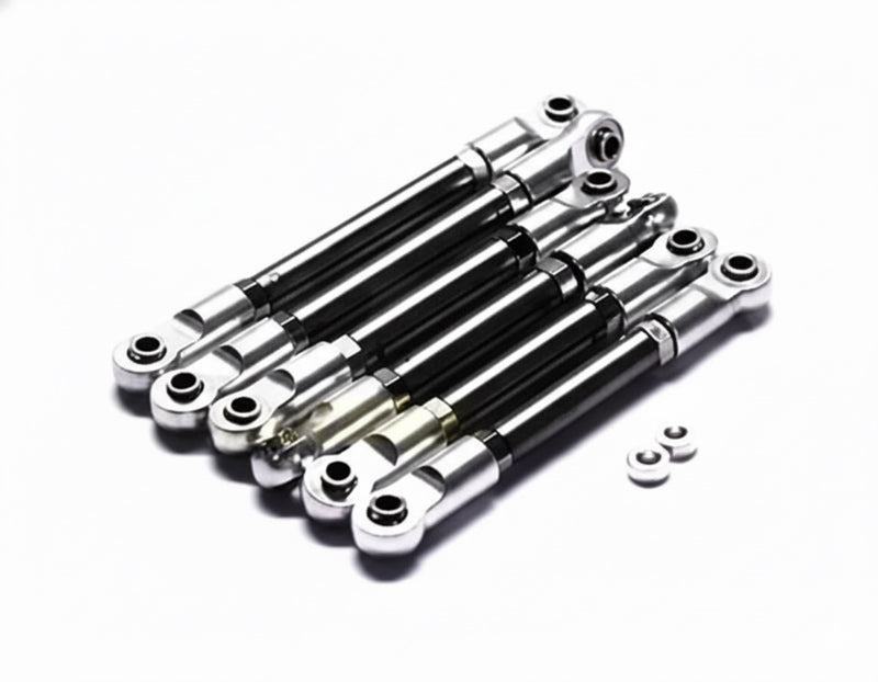 Titanium Turnbuckle Set (6) for Traxxas 1/10 Rustler 2WD & Stampede 2WD