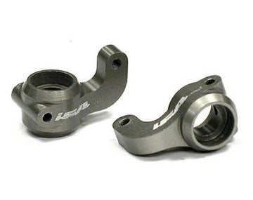 Hard Anodized Billet Machined Forged Aluminum Steering Blocks for 1/10 Slash 2WD