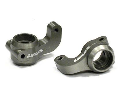 Hard Anodized Billet Machined Forged Aluminum Steering Blocks for 1/10 Slash 2WD