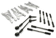 Billet Complete Extended EXT Suspension Set+Drive Shafts for 1/10 Slash 2WD