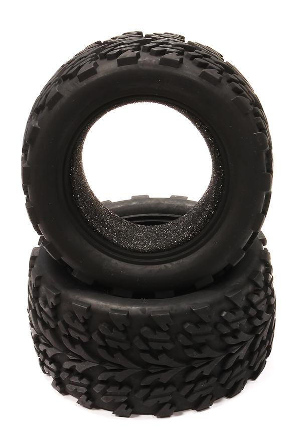 Replacement Tire(2) for T8141, T8149 Type Wheel on Jato, Stampede 2WD (OD=115mm)