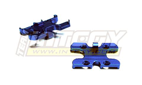 Billet Machined Front & Rear Gearbox Bracket (2) for Losi 1/18 Mini-LST Truck