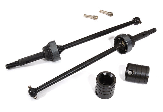 Steel Rear Universal Drive Shaft (2) for Traxxas 1/10 Slash 4X4 (6808)