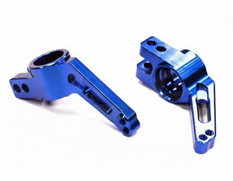 Machined Rear Hub Carriers for Traxxas 1/10 Rustler 4X4 & Slash 4X4 (6808)