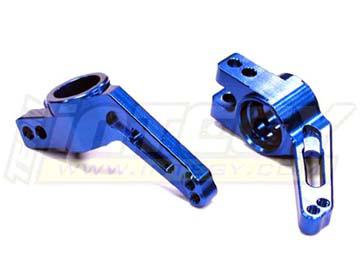 Machined Rear Hub Carriers for Traxxas 1/10 Rustler 4X4 & Slash 4X4 (6808)