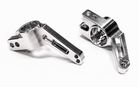 Machined Rear Hub Carriers for Traxxas 1/10 Rustler 4X4 & Slash 4X4 (6808)
