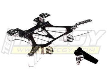 Billet Machined Rear Shock Tower for Traxxas 1/10 Slash 4X4