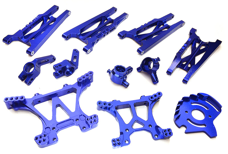 Billet Machined Alloy Conversion Set for Traxxas 1/10 Slash 4X4 (non-LCG)