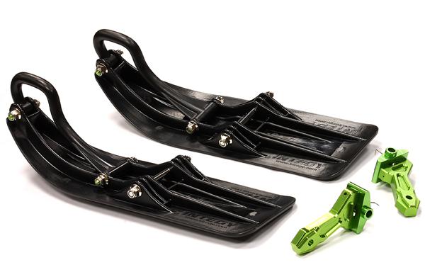 Front Sled Ski Attachment Set for Slash 2WD, Stampede 2WD, Rustler 2WD & Bandit