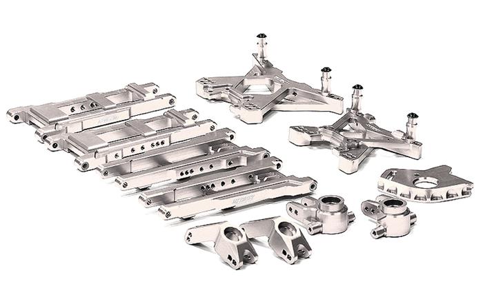 Billet Machined Suspension Set for 1/10 Stampede 4X4 & Slash 4X4 (non-LCG)