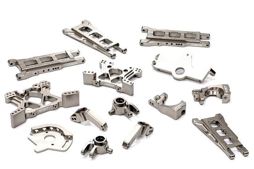 Billet Machined T2 Conversion Kit for 1/10 Stampede 4X4 & Slash 4X4 (non-LCG)
