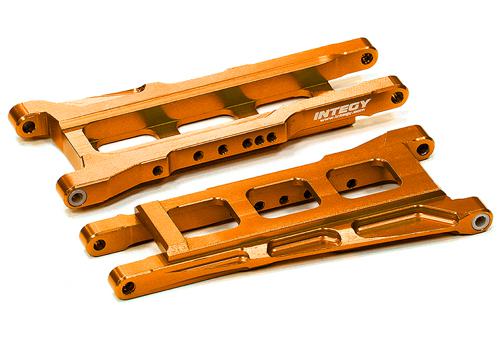 Billet Machined T2 Lower Suspension Arms for 1/10 Stampede 4X4 & Slash 4X4