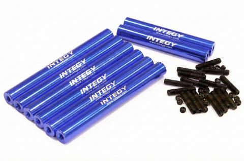 Billet Machined Alloy Chassis Linkage (8) for Tamiya CR01