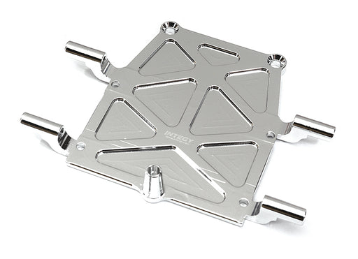 Billet Machined Rear Under Cover + Antenna Mount for Tamiya CR01