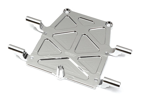 Billet Machined Rear Under Cover + Antenna Mount for Tamiya CR01