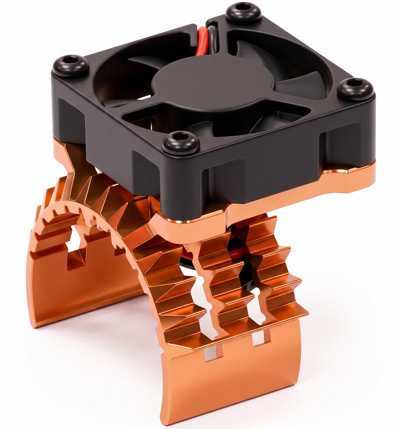 T2 Motor Heatsink w/ Cooling Fan for Traxxas 1/10 Stampede 4X4 & Slash 4X4