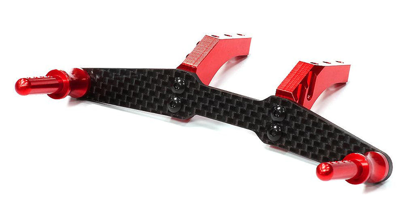 Machined Composite & Alloy T3 Rear Body Mount Set for 1/10 Stampede 2WD
