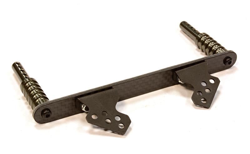 Machined Front Body Mount Set for Traxxas 1/10 Slash 2WD