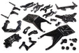 Black Complete Billet Machined Suspension Upgrade Kit for Traxxas 1/10 Slash 2WD