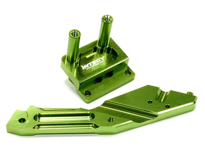 Billet Machined Rear Anti-Bending Plate for HPI 1/10 Bullet MT & Bullet ST
