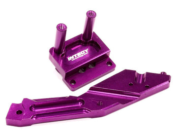 Billet Machined Rear Anti-Bending Plate for HPI 1/10 Bullet MT & Bullet ST