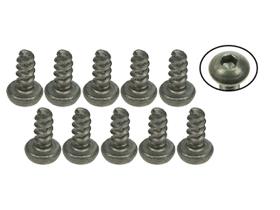 3Racing M2 x 4 Titanium Button Head Hex Socket - Self Tapping (10 Pcs)