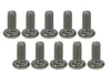 3Racing M2.6 x 6 Titanium Button Head Hex Socket - Machine (10 Pcs)