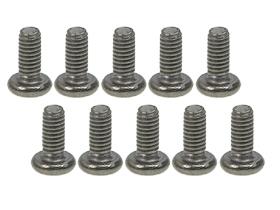 3Racing M2.6 x 6 Titanium Button Head Hex Socket - Machine (10 Pcs)
