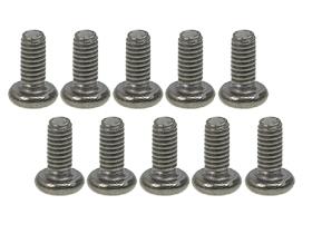 3Racing M2.6 x 6 Titanium Button Head Hex Socket - Machine (10 Pcs)