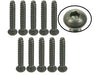 3Racing M3 x 18 Titanium Button Head Hex Socket - Self Tapping (10 Pcs)