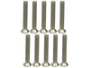 3Racing M2.6 x 18 Titanium Flat Head Hex Socket - Machine (10 Pcs)