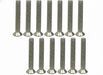 3Racing M2.6 x 18 Titanium Flat Head Hex Socket - Machine (10 Pcs)